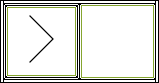illustration of an aluminium casement window configuration